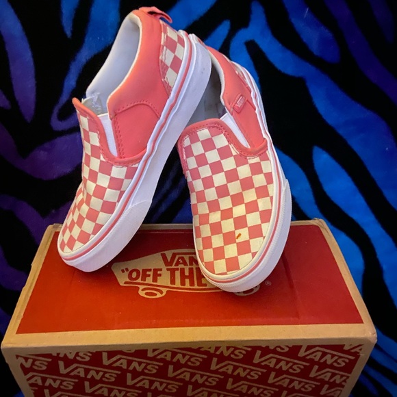 Vans Other - Kids checkerboard slip on vans💕💕